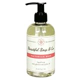 Beautiful Soap & Co. Liquid Soap, Victorian Rose, 8 oz (237 ml) (Pack of 3)