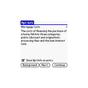 PDA Home Buying Guide Standard downloadable Software