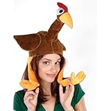 Plush Gobbler Hat Party Accessory (1 count)