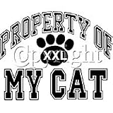 Property/My Cat Adult Sweatshirt