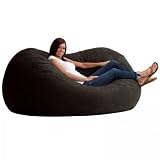 Comfort Research 6-Foot XL Fuf in Comfort Suede, Black Onyx