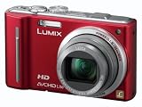 Panasonic Lumix TZ10 Digital Camera (12.1MP, 12x Optical Zoom) 3.0 inch LCD - Red