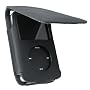 iPod Video / Classic Genuine Leather Case for 30 GB Video and 80GB Classic with Belt Clip and Strap, Midnight Black