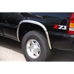 GMC SIERRA 1500/2500 99-06 CHROME STEEL FENDER TRIM