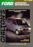 Ford: Aerostar 1986-96 (Chilton's Total Car Care Series)