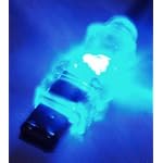 QVS 6ft IEEE1394 FireWire/i.Link 6Pin to 6Pin Translucent Lighted Cable with White LEDs