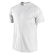Nike White Legend Dri Fit Poly Short Sleeve Top