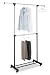Clothing Racks - WhitmorAdjustable Two Rod Garment Rack