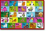 FLOOR PUZZLE ALPHABET 24 PIECES 24 X 36