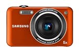 Samsung ES75 Digitalkamera (14 Megapixel, 5-fach opt. Zoom, 6,85 cm (2,7 Zoll) Bildstabilisator) orange