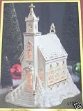 Lenox Village Treasures Lighted Mistletoe Park Church NEW in Box Retired