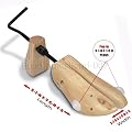 Two Way Shoe Strecher For Women/ Wooden/ Brand New