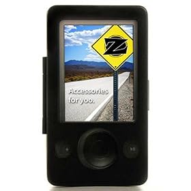 yooZoo Aluminum Metal Hard Case for Microsoft Zune 30GB with LCD Screen Protector - Midnight Black