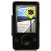 yooZoo Aluminum Metal Hard Case for Microsoft Zune 30GB with LCD Screen Protector - Midnight Black