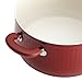 Paula Deen Savannah Nonstick Cookware Set / Pots and Pans Set - 12 Piece, Red