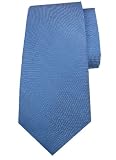 Dodger Blue Necktie - 100% Hand-woven Plain Simple Thai Silk Fabrics