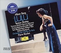 Berg - Lulu / Stratas · Minton · Schwarz · Mazura · Riegel · Blankenheim · Tear · Pampuch · Boulez