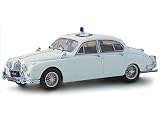 Diecast Model Jaguar MKII British Police (1959) in White