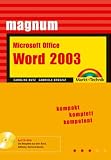 Produkt-Bild: Microsoft Office Word 2003 Magnum. Mit CD-ROM. Kompakt, komplett, kompetent.