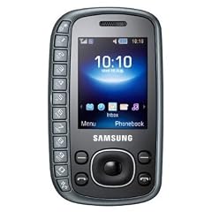 Samsung B3310 Unlocked Cell Phone with 2 MP Camera - International Version with No Warranty (Titan Gray)