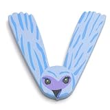 Wooden Animal Letter ''V''