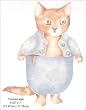 Beatrix Potter Tom Kitten Stencil