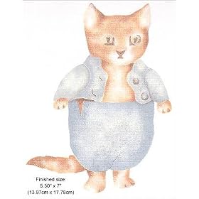 Beatrix Potter Tom Kitten Stencil by Beatrix Potter