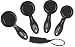 Cuisinart 4 Piece Measuring Cup Set, Black
