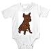 Onesie with bulldog, dog, french, pet, animal