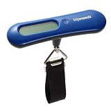 TripNeeds Ultimo Advanced Digital Luggage Scale with Red Alert and Quick Capture, 50kg Capacity, Blue
