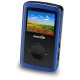 MemoryKick 30GB MediaCenter Blue Portable Multimedia Player