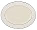 Lenox Pearl Innocence Platinum Banded Ivory 13-Inch Oval Platter
