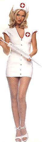 Sexy Nurse Costume Lingerie Outfit