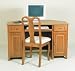 Oak Desk (Oak) (50"W x 28"D x 30 1/4"H)