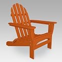 Poly-Wood PolyWood Recycled Plastic Classic Adirondack Chair in Vibrant Colors - PW319