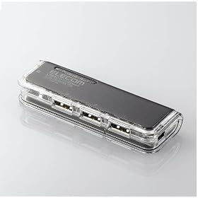 ELECOM 4�|�[�gUSB2.0HUB U2H-J4BLSVD