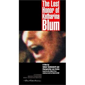 The Lost Honor of Katharina Blum [VHS]