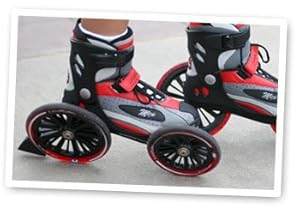 Landroller Skates (Men's 8 or Women's 9)