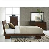 Bundle-62 Hida 3-Piece Bedroom Set in Dark Oak Size: California King
