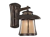 IMAGE OF Kenroy Home 3195 Laguna Medium Wall Lantern, Golden Bronze