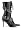 Black Polyurethane Militant-128 Boots