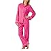 Xhilaration&Acirc;&reg; Juniors Flannel 2 Pc Pajamas Gift Set - Pink Gnome JL