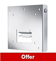 MS Flush Wall Mount with Tilt for 10 21 TV