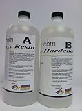 FXpoxy-Epoxy Resin 2 quarts - Ultra Clear UV resistant (10-15 sq ft) Countertops, Table Tops, Bartops