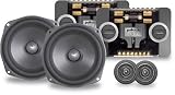 Polk Audio SR 5250 - Car speaker - 100 Watt - 2-way - component - black