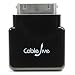 CableJive dockStubz+ Charge Converter and 30-pin Pass Through Adapter for iPhone, iPod, and iPad