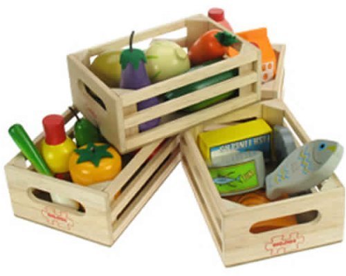 Childrens Toyshop  Toys : BIGJIGS Healthy Eating Fish Playfood Set