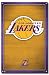 LOS ANGELES LAKERS 4 NBA LOGO 2 1 POSTER VS NEW 08 4420