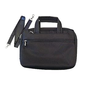 10.2 Inch Laptop Black Carrying Bag, w/ shoulder strap