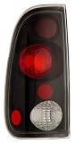 FORD F150 F-150 97-03 99-07 F-1250/350 SUPERDUTY TAIL LIGHTS VERSION 2 JDM BLACK